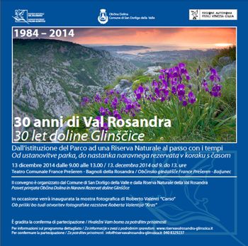 30 anni Val Rosandra