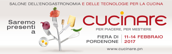 Cucinare2017 parovel saremo presenti