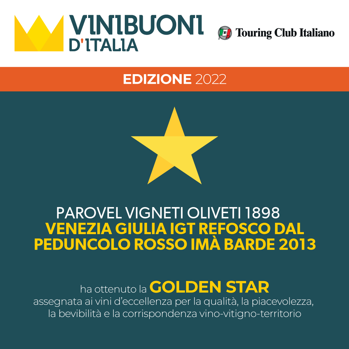 golden star vinibuoni refosco ima parovel