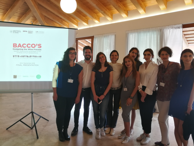 summer school baccos designing wine process UNIUD parovel
